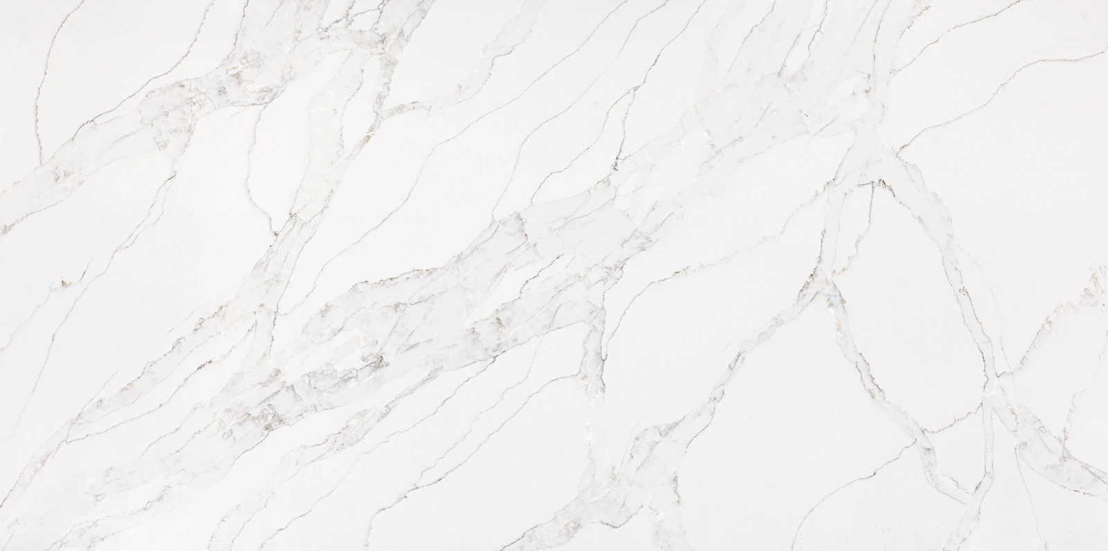 Sterling Light — light quartz with soft, subtle veining by Vadara.
